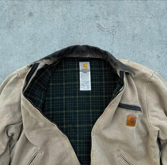 Second Hand J97 Carhartt Plaid Detroit Jacket